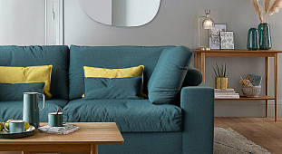 Зеленый диван в интерьере-8, Диван Элизиум